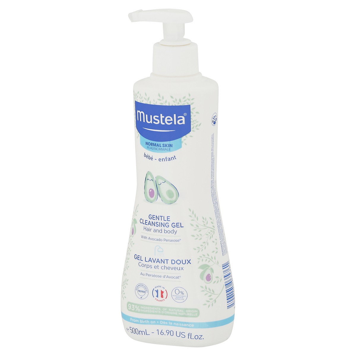 slide 3 of 12, Mustela Gentle Cleansing Gel, 500Ml, 500 ml