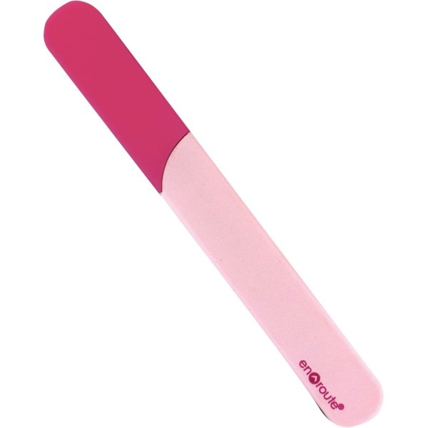 slide 1 of 2, DM Merchandising En Route Glass Nail File, Assorted Colors, 1 ct