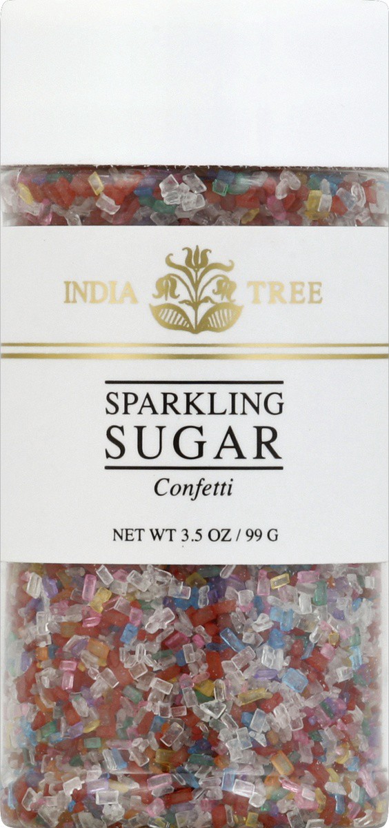 slide 2 of 2, India Tree Ia Tree Sparkling Confetti Sugar - 3.5 Oz, 3.5 oz