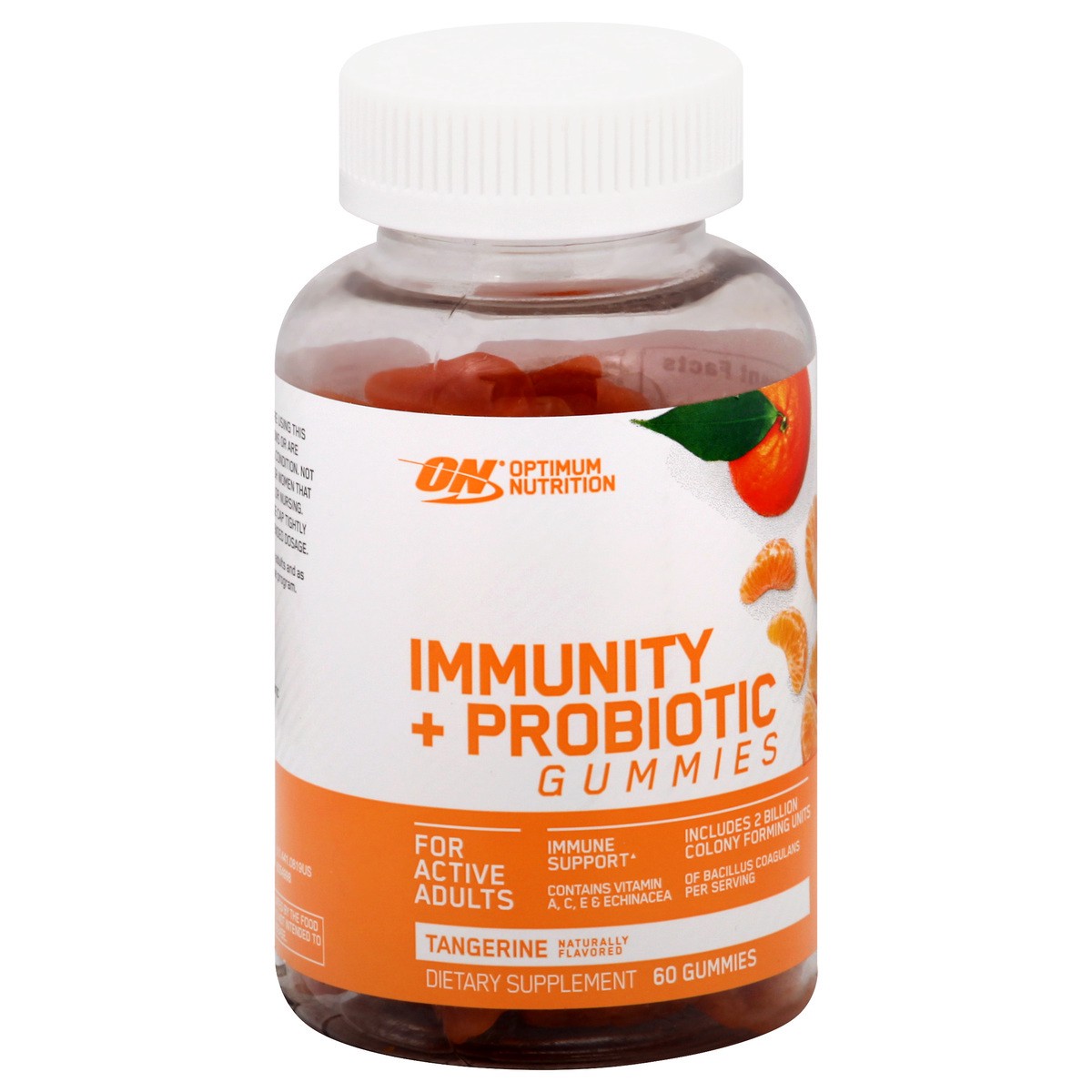 slide 3 of 9, ON Gummies Tangerine Immune + Pribiotic 60 ea, 60 ct