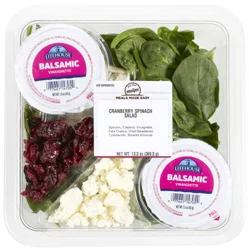 Fresh from Meijer Shareable Cranberry Spinach Salad, 12 oz