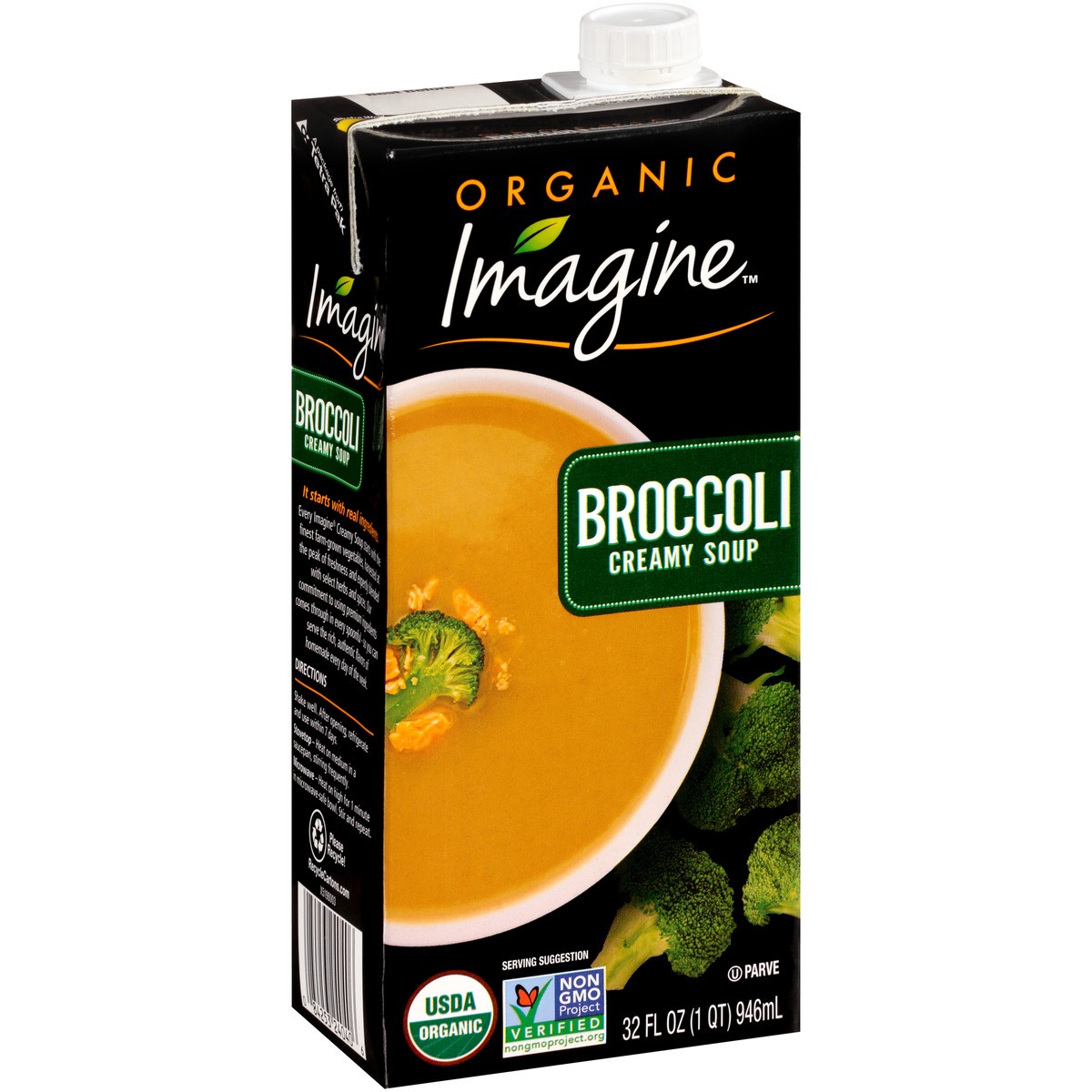 slide 1 of 1, Imagine Foods Creamy Broccoli Soup, 32 oz