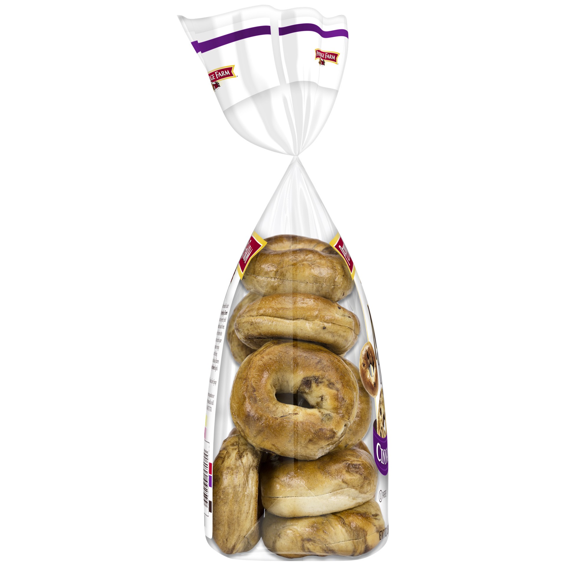 slide 4 of 5, Pepperidge Farm Mini Cinnamon Raisin Bagels, 12-pack, 17 oz. Bag, 17 oz