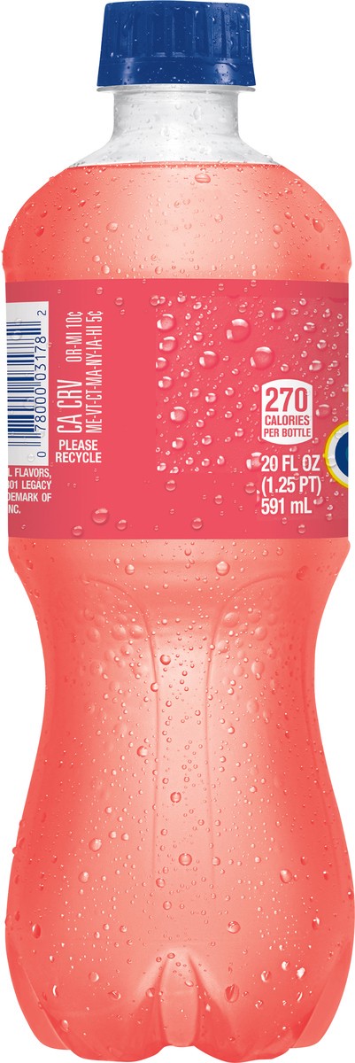 slide 5 of 7, Sunkist Strawberry Lemonade Soda, 20 fl oz bottle, 20 oz