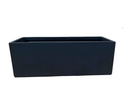 Hd Outdoors Avenue Short Planter - Black