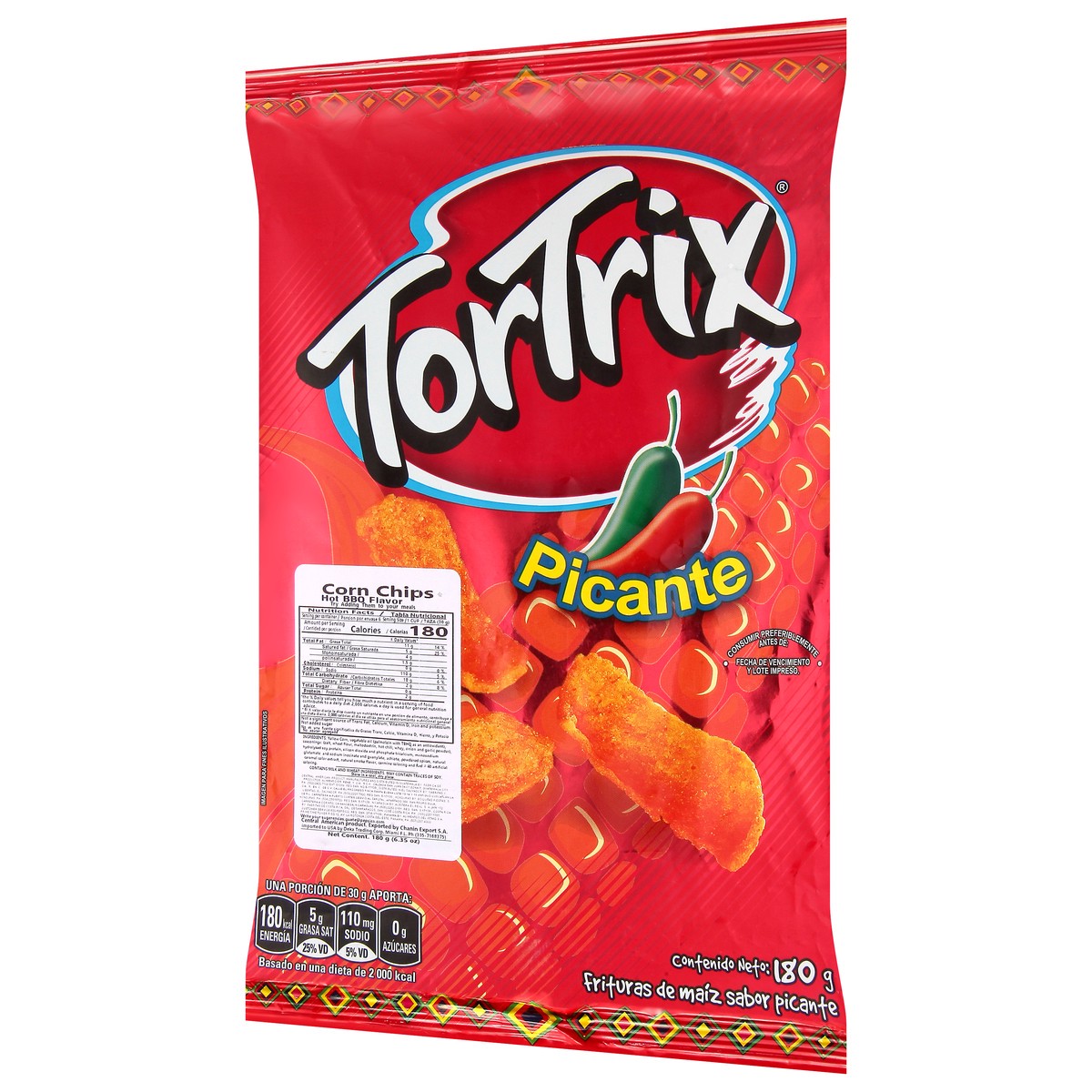 slide 12 of 13, Tortrix Hot BBQ Flavor Corn Chips 6.35 oz, 6.35 oz