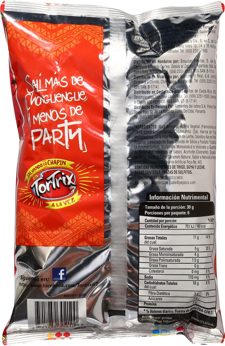 slide 11 of 13, Tortrix Hot BBQ Flavor Corn Chips 6.35 oz, 6.35 oz