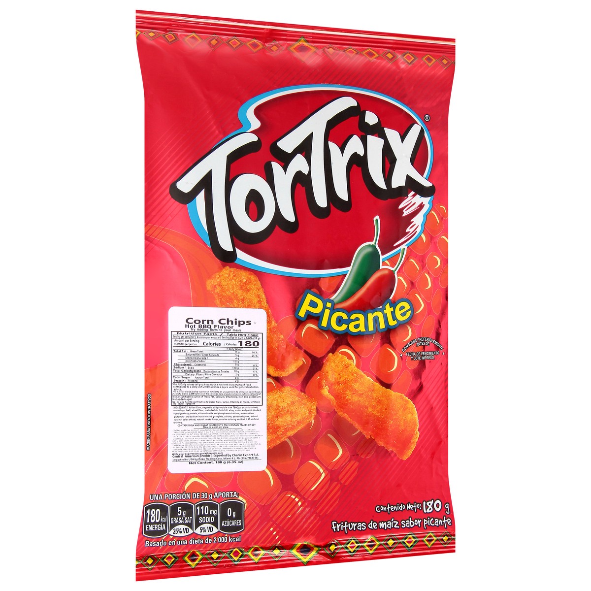 slide 2 of 13, Tortrix Hot BBQ Flavor Corn Chips 6.35 oz, 6.35 oz