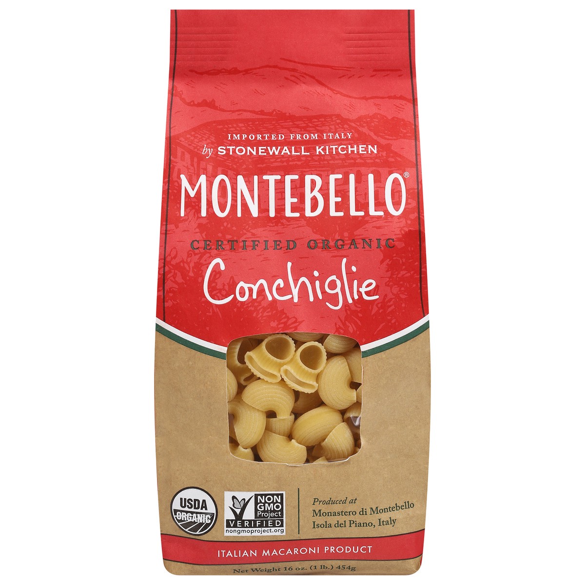 slide 1 of 1, Montebello Psta Artsn Conchiglia, 16 oz