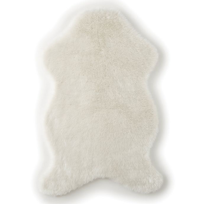 slide 1 of 6, Levtex Baby Heritage Faux Fur Throw - Cream, 1 ct