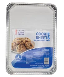 Weis Quality 2pk Cookie Sheet with Parchment Foilware