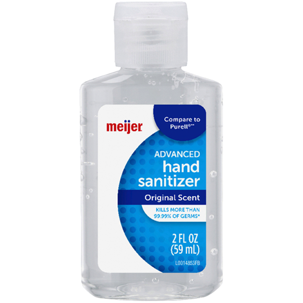 slide 1 of 3, Meijer Hand Sanitizer Original, 2 oz