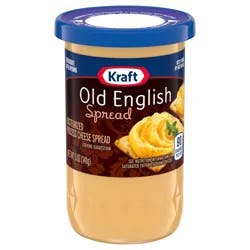 Kraft Old English Pasteurized Process Cheese Spread, 5 oz Jar