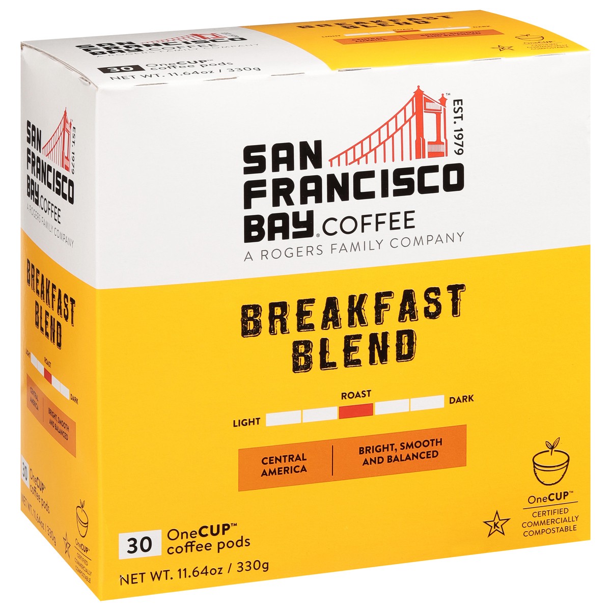 slide 8 of 10, SF Bay Coffee Breakfast Blend Coffee - 30 ct, 30 ct