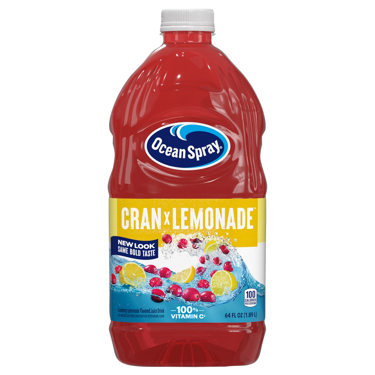 slide 1 of 6, Ocean Spray 64oz Cranberry Lemonade, 64 fl oz
