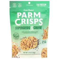 ParmCrisps Oven-Baked Superseeds & Cheese Cheese Crisps 1.75 oz