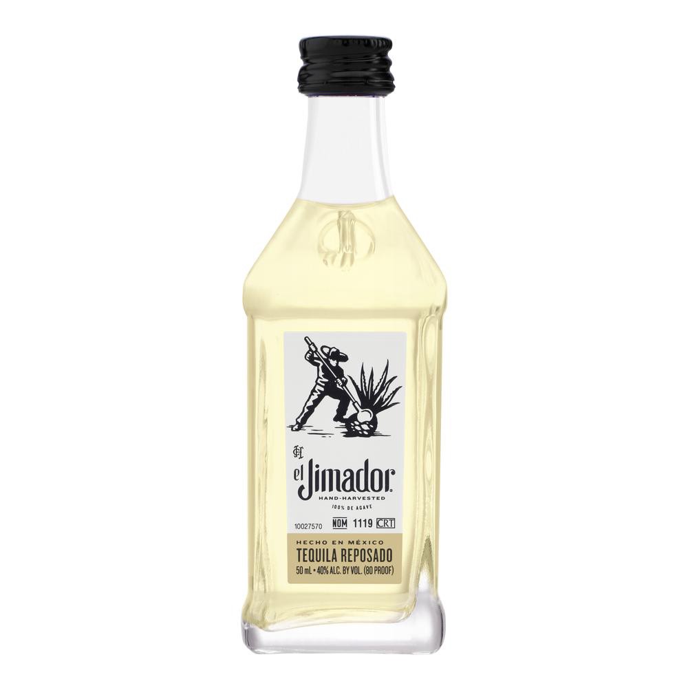 slide 1 of 3, El Jimador Reposado Tequila, 50 mL Bottle, 80 Proof, 50 ml