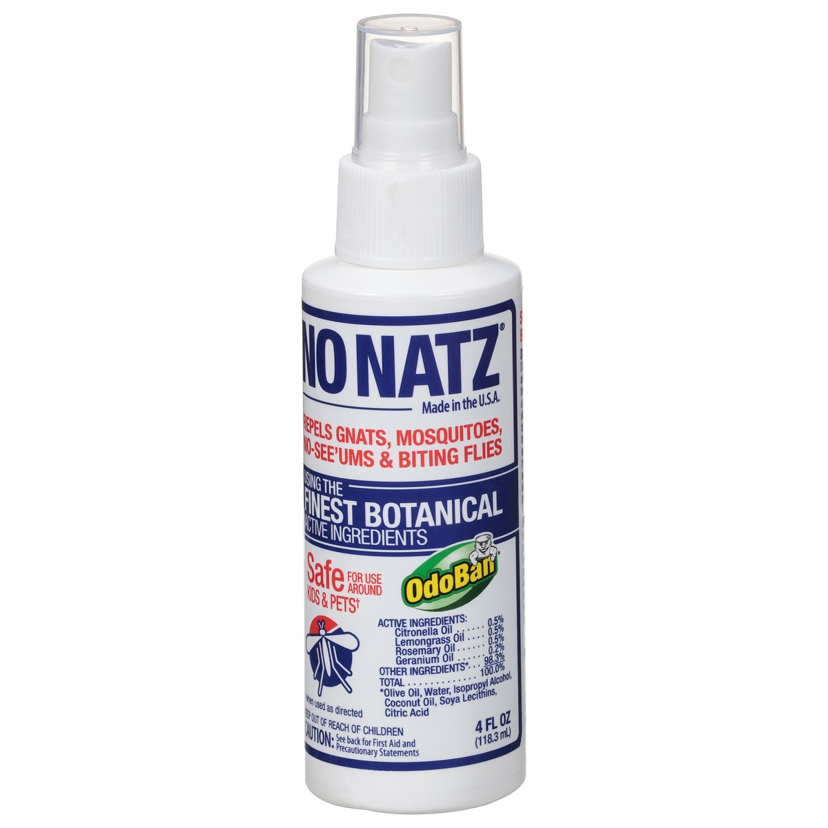 slide 4 of 12, OdoBan No Natz 4 fl oz, 4 fl oz
