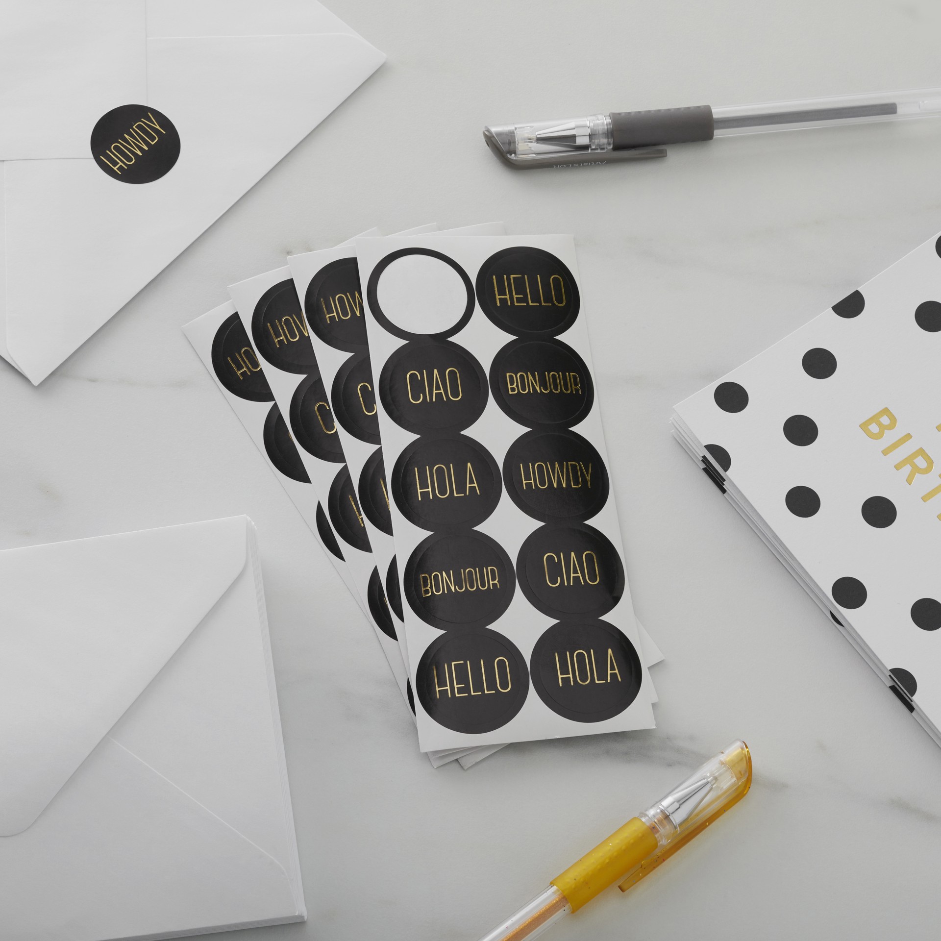 slide 4 of 6, Greeting Envelope Seals By Recollections, 2.5 in x 6 in