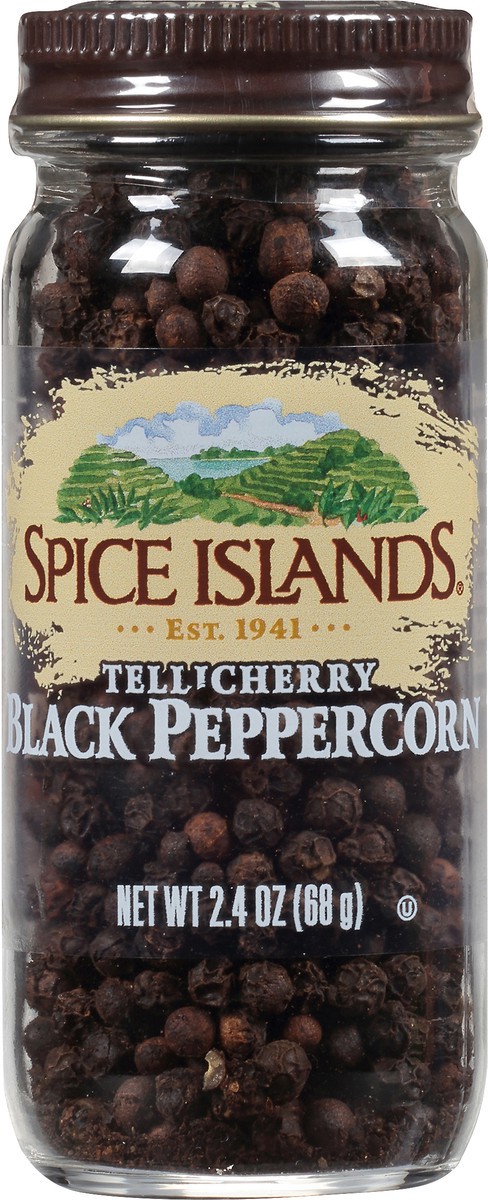 slide 2 of 10, Spice Islands Tellicherry Black Peppercorn 2.4 oz. Jar, 2.4 oz