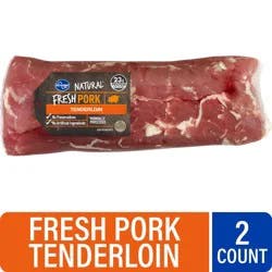 Kroger Fresh Natural Pork Tenderloin, 1 lb