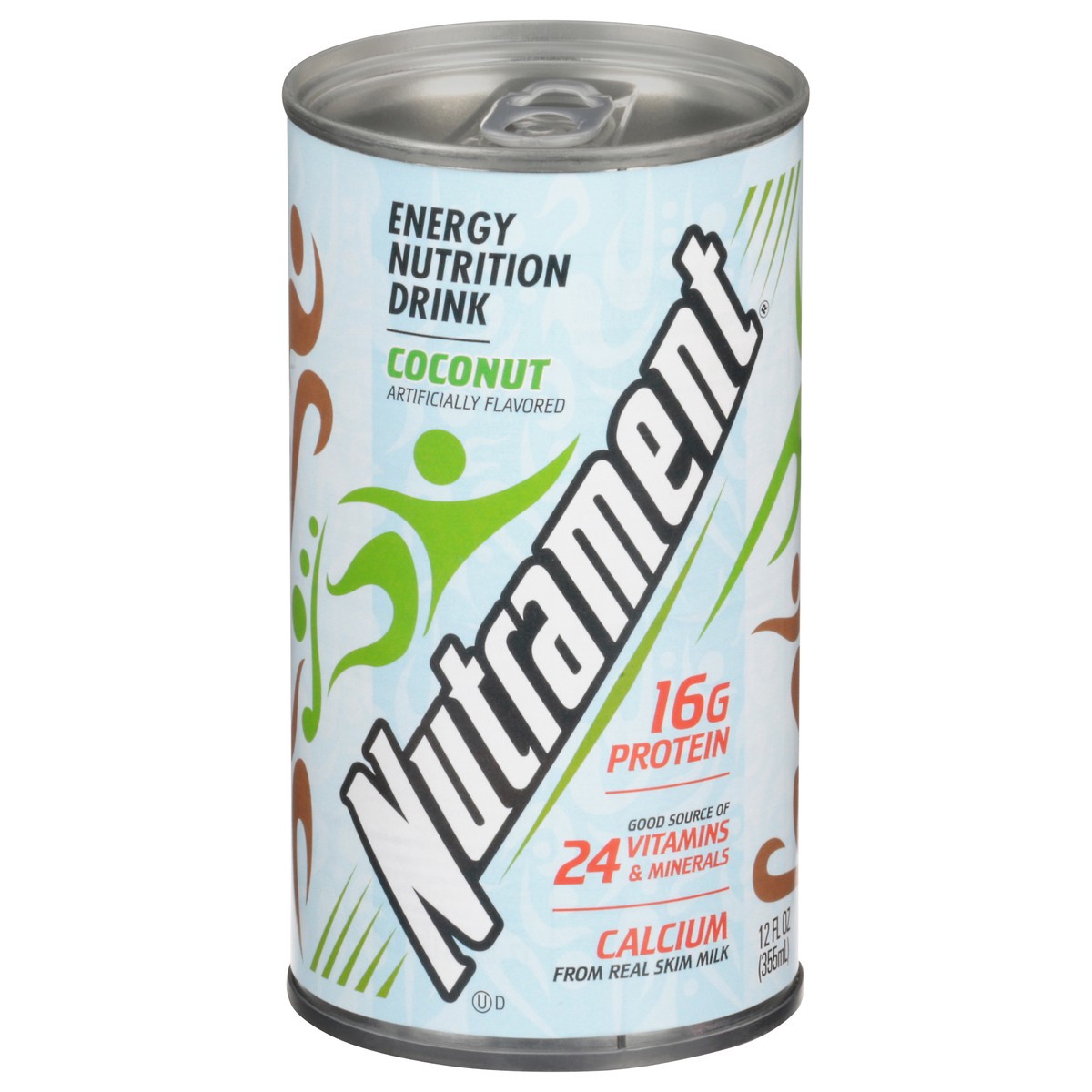 slide 5 of 14, Nutrament Coconut Energy Nutrition Drink 12 fl oz, 12 fl oz