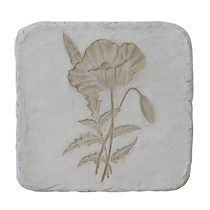 slide 1 of 2, Bee & Willow Home Bee & Willow Queen Anne's Lace Botanical Wall Plaque - White, 1 ct