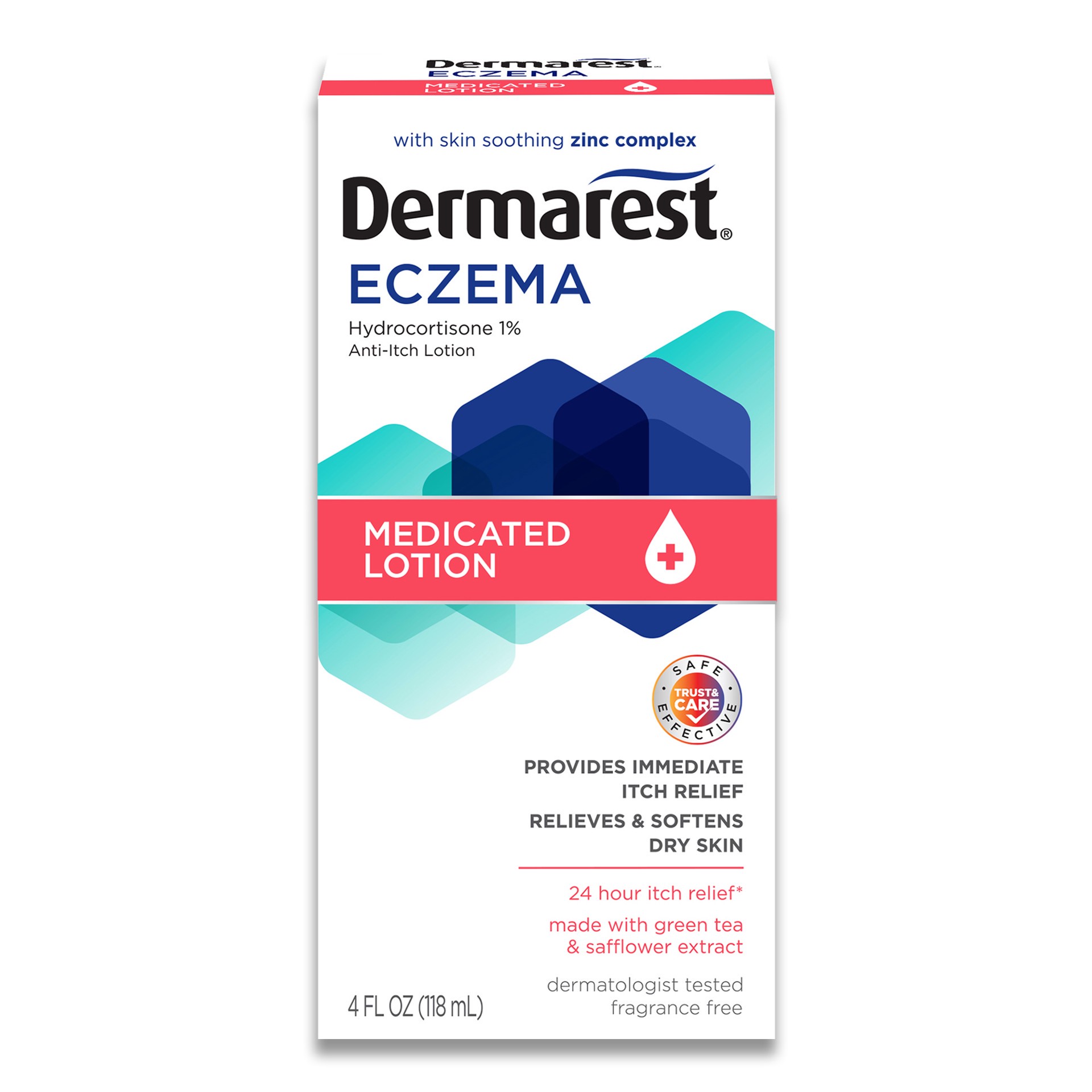 slide 1 of 1, Dermarest Eczema Medicated Lotion, 4 fl oz