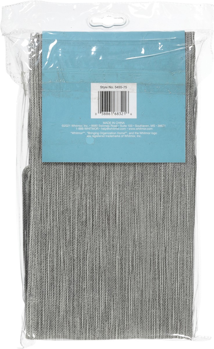 slide 6 of 10, Whitmor Underbed Storage Bag - Gray, 1 ct