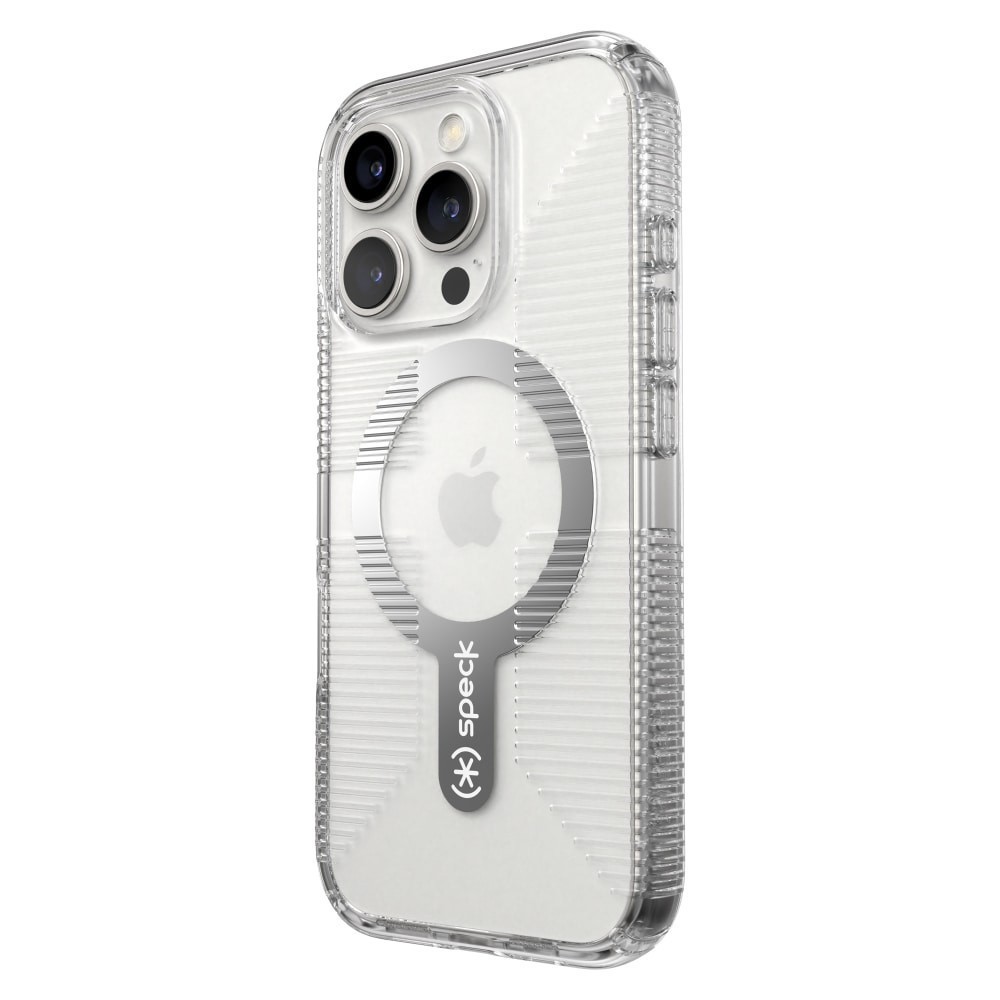 slide 2 of 6, Speck® Gemshell® Grip MagSafe for Apple IP16 Case - Clear, 1 ct