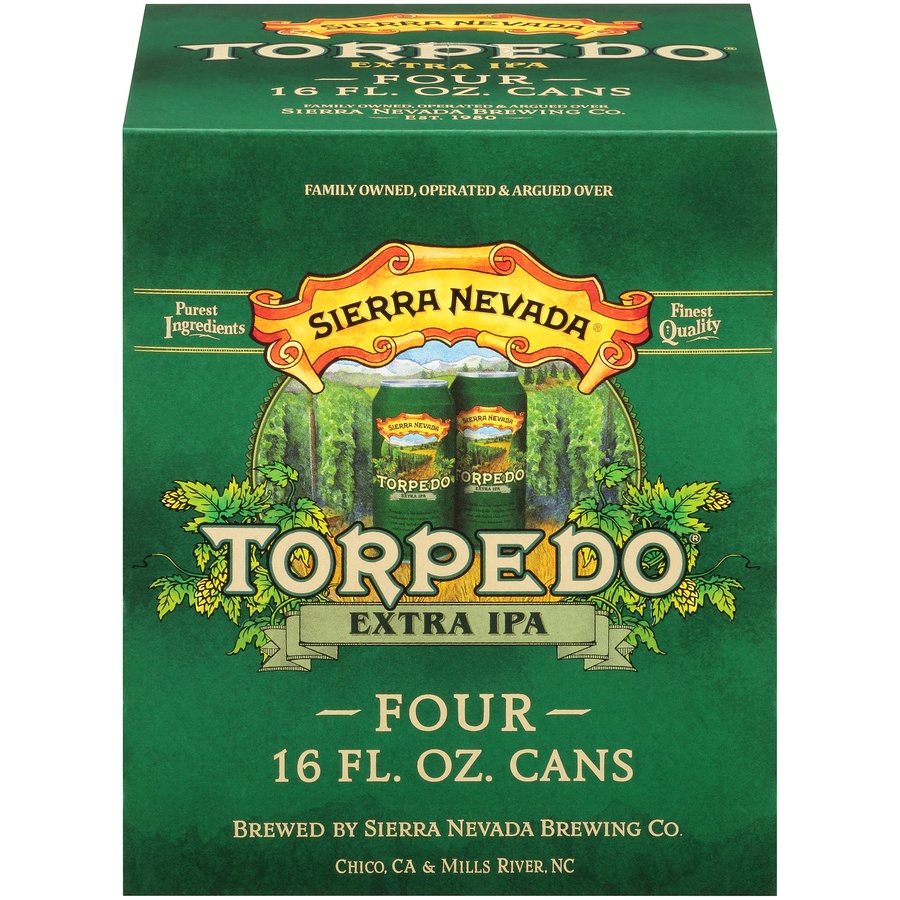 slide 1 of 1, Sierra Nevada Torpedo Extra IPA, 4 ct; 16 fl oz