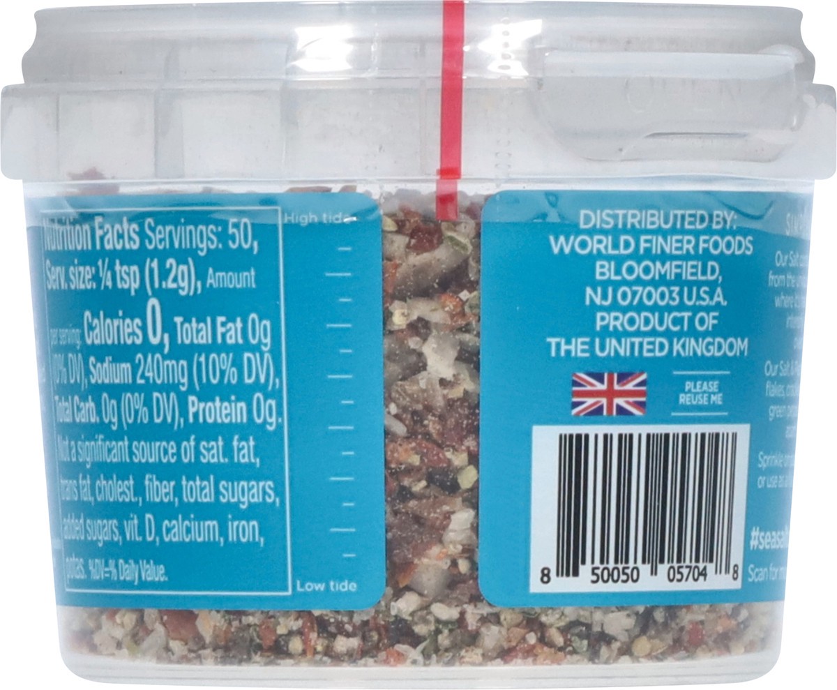 slide 9 of 12, Cornish Sea Salt Co Salt & Peppery Sea Salt with Four Peppers 2.1 oz, 2.1 oz