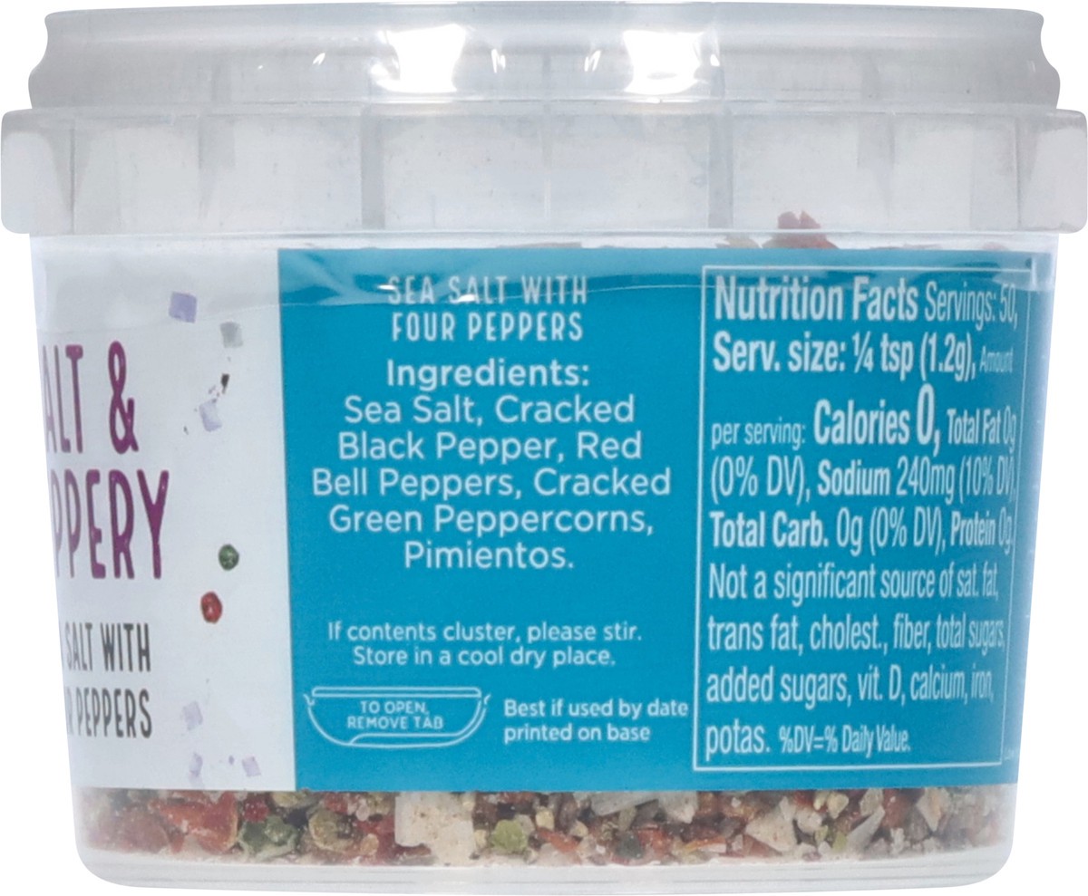 slide 11 of 12, Cornish Sea Salt Co Salt & Peppery Sea Salt with Four Peppers 2.1 oz, 2.1 oz