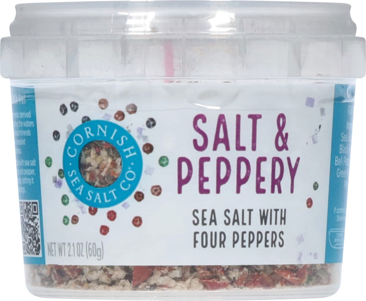 slide 10 of 12, Cornish Sea Salt Co Salt & Peppery Sea Salt with Four Peppers 2.1 oz, 2.1 oz