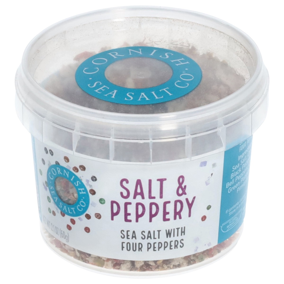 slide 2 of 12, Cornish Sea Salt Co Salt & Peppery Sea Salt with Four Peppers 2.1 oz, 2.1 oz