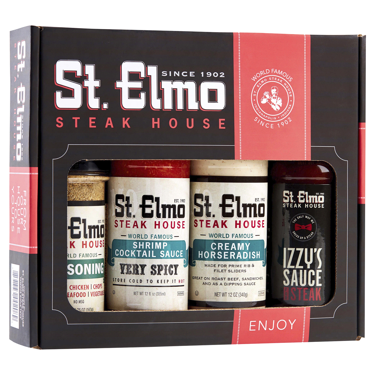 slide 1 of 5, St. Elmo Steak House Gift Box, 1 ct