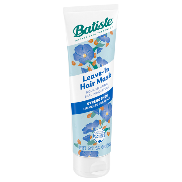 slide 1 of 1, Batiste Leave-In Strengthen Hair Mask, 4.3 oz