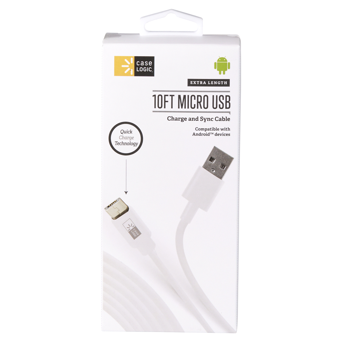 slide 1 of 29, Case Logic Micro USB Cable, 1 ct