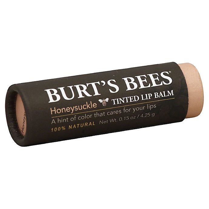 slide 1 of 1, Burt's Bees Honeysuckle Tinted Lip Balm, 0.15 oz