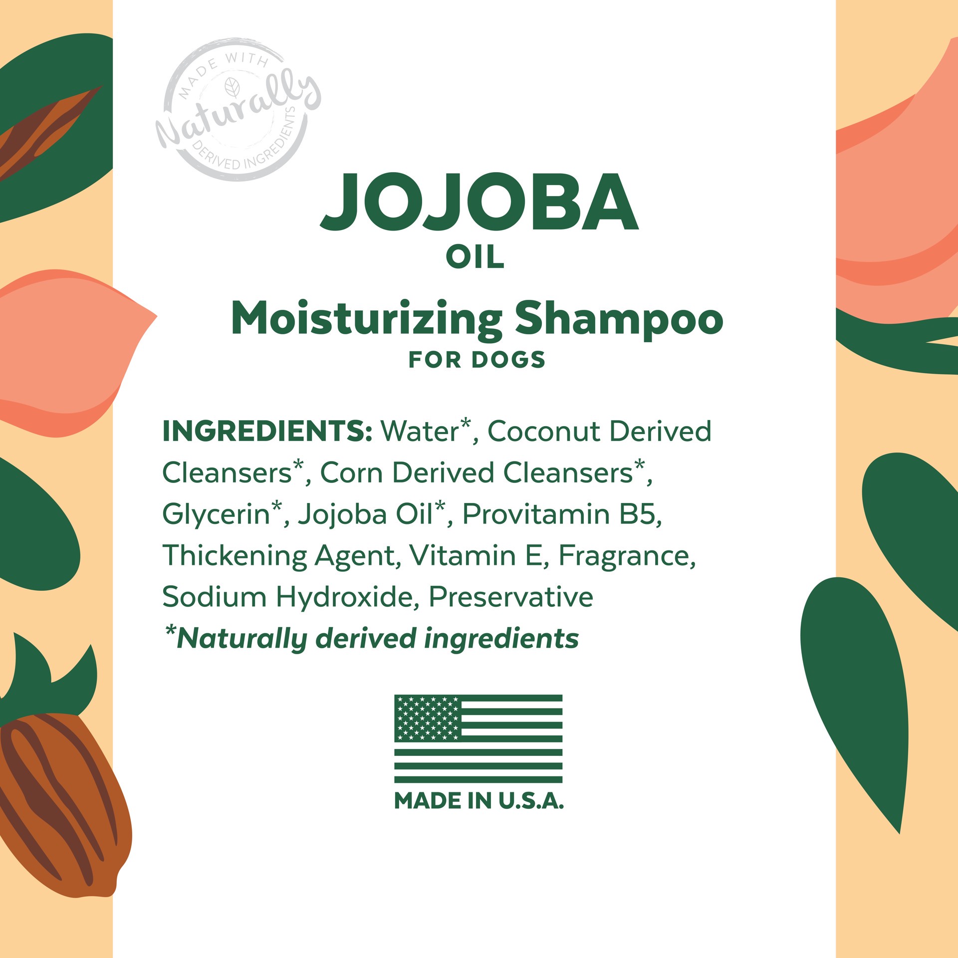 slide 2 of 3, TropiClean Sunsetting - TropiClean Essentials Jojoba Oil Shampoo for Dogs, 16 oz