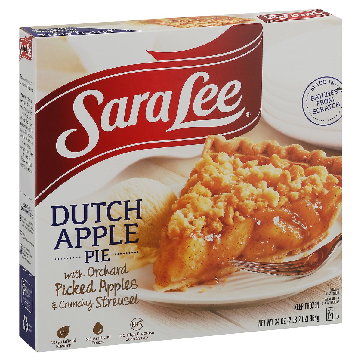 slide 2 of 9, Sara Lee Dutch Apple Pie 34 oz, 34 oz