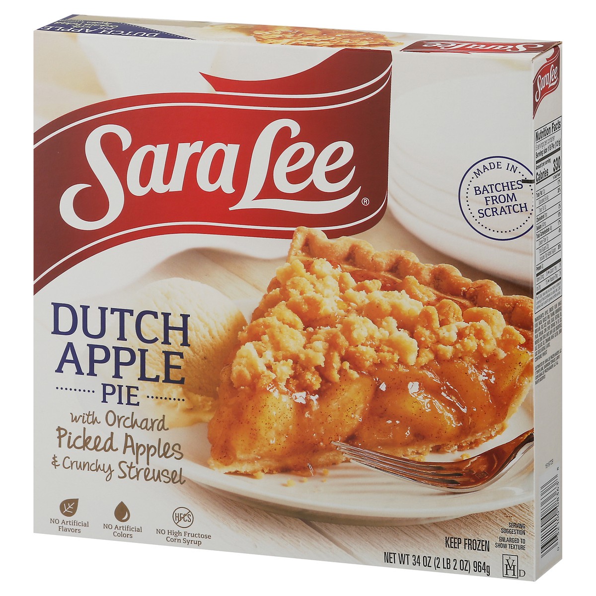 slide 3 of 9, Sara Lee Dutch Apple Pie 34 oz, 34 oz