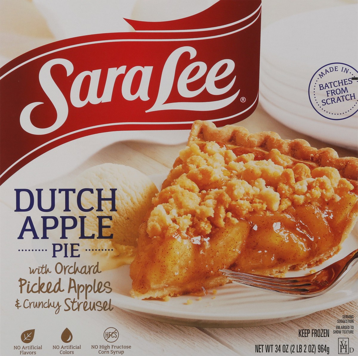 slide 6 of 9, Sara Lee Dutch Apple Pie 34 oz, 34 oz
