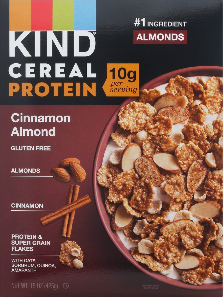 slide 6 of 9, Kind Protein Cinnamon Almond 15 Oz, 1 ct