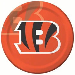Cincinnati Bengals Dinner Plate, 8ct.