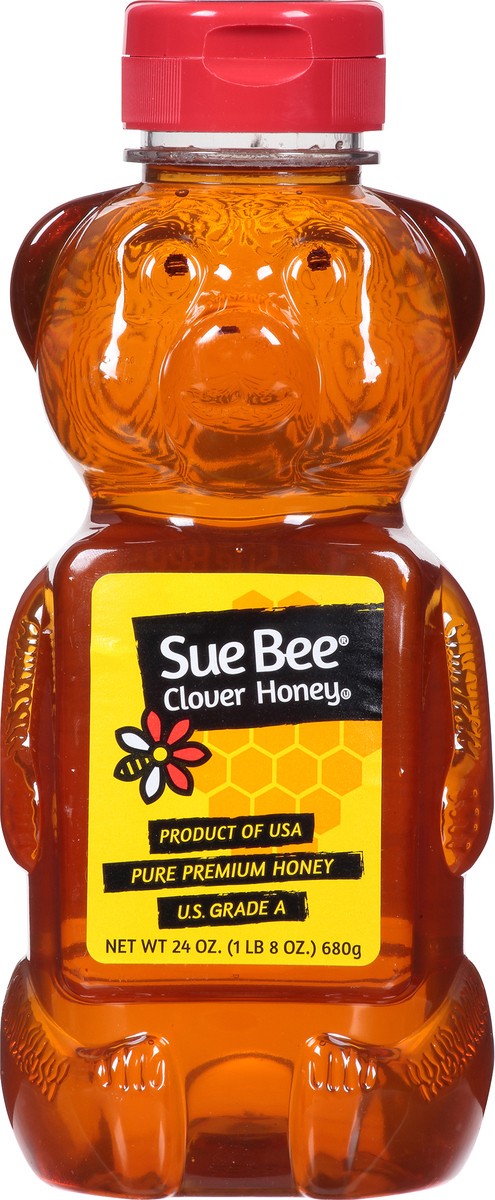 slide 3 of 11, Sue Bee Clover Honey 24 oz, 24 oz