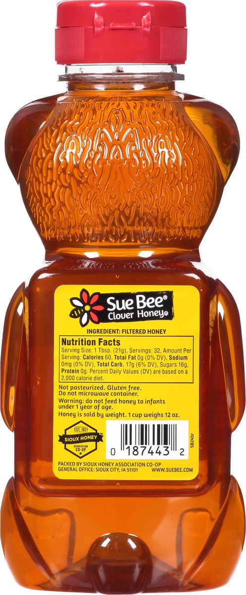 slide 2 of 11, Sue Bee Clover Honey 24 oz, 24 oz