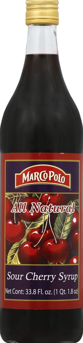 slide 2 of 2, Marco Polo Sour Cherry Syrup, 33 fl oz