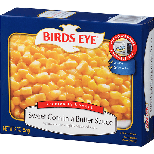 slide 3 of 8, Birds Eye & Butter Sauce Sweet Corn, 9 oz