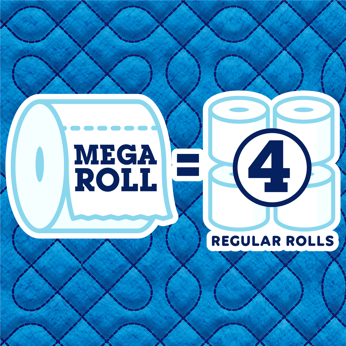 slide 5 of 8, Quilted Northern Ultra Soft & Strong With Cleanstretch Toilet Paper - 6 Mega Rolls, 6 ct